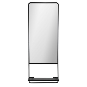 Trinsy Mirror - Black - Safavieh - 1 of 4