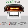 NutriChef Portable Outdoor Pizza Oven - Gas Fired, Fire & Stone Outdoor Pizza Oven - 4 of 4