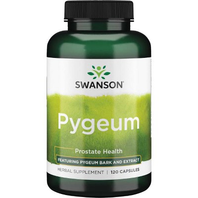 Swanson Herbal Supplements Pygeum - Featuring Pygeum Bark & Extract Capsule 120ct.