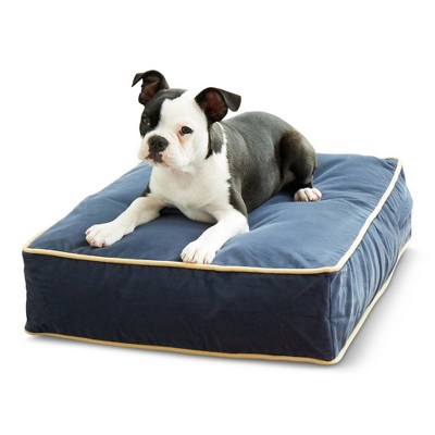 Happy Hounds Casey Large Rectangle Indoor/Outdoor Navy Dog Bed