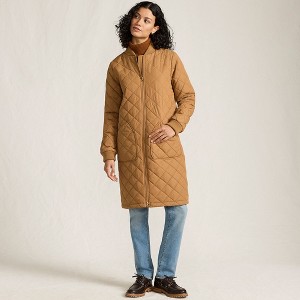 Lands' End Women's FeatherFree Insulated Bomber Coat - 1 of 4