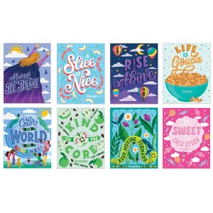 Eureka® Crayola® Colors of Kindness Mini Poster Set, 8 Posters - 1 of 4