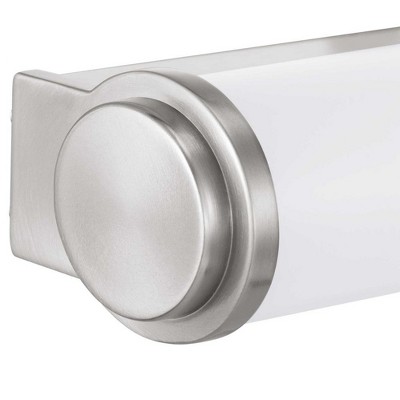 Brushed Nickel 48" LED Linear Bath Bar with Acrylic Diffuser