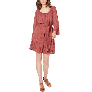 Michael Kors Womens Smock Neck Ruffled Dress - 1 of 1