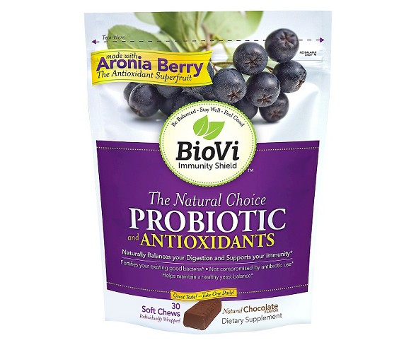 BioVi Probiotic Soft Chews - Chocolate Flavor - 30ct