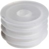 Juvale 50 Pack 23-mm Medical Press-in Bottle Adapters, Dosing Adapters for Oral Medication Syringe, for Dentist, Hospital, Clinic - 2 of 4