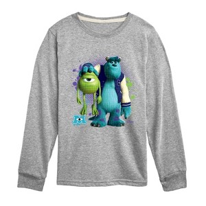 Boys' - Disney - Mike And Sully Long Sleeve Graphic T-Shirt - 1 of 4