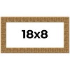 PosterPalooza | Panoramic Sculpted Black Picture Frame - UV Acrylic, Foam Board Backing, Hanging Hardware - 2 of 4