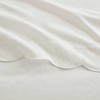 Armoire Collection Scalloped Sheets Sets White - 3 of 3