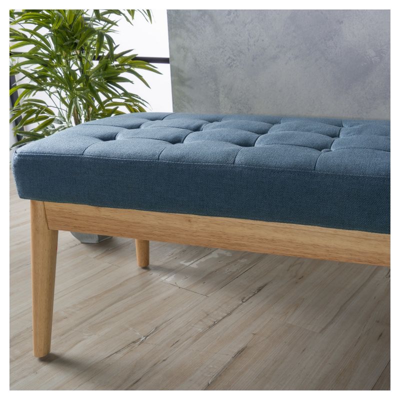 Saxon Upholstered Bench - Christopher Knight Home, 4 of 8