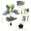 4ft Artificial Areca Palm Plant - 4 of 4