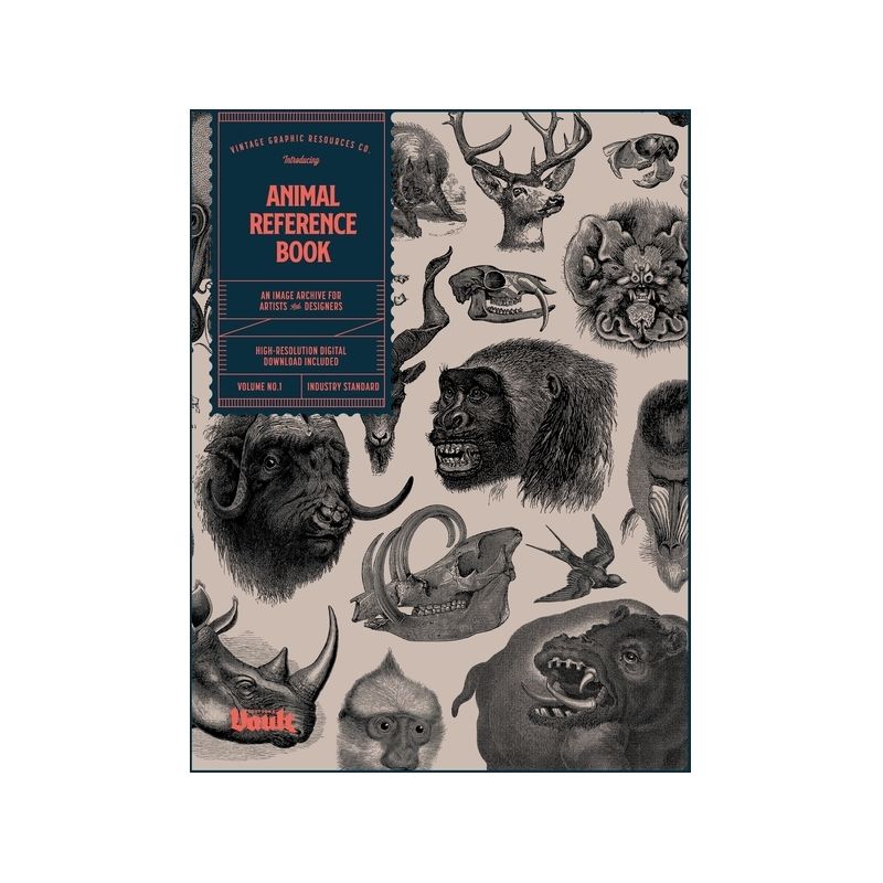Animal Reference Book for Tattoo Artists, Illustrators and Designers - by  Kale James (Paperback), 1 of 2