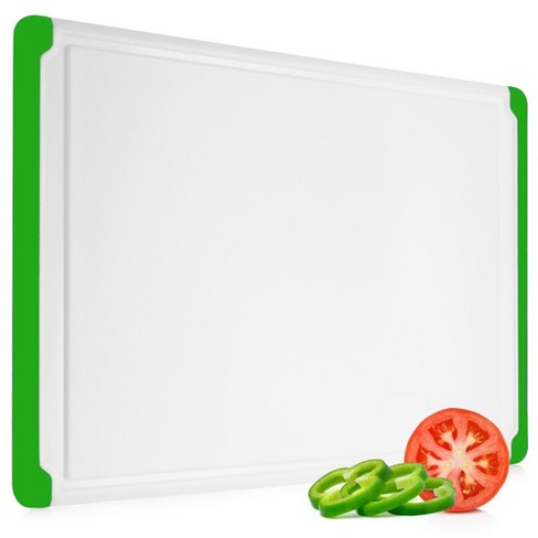 Green + White Large Cutting Board