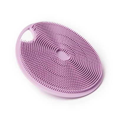 Boie USA Exfoliating Scrubber Purple with Handle