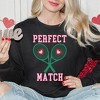 Simply Sage Market Women's Graphic Sweatshirt Perfect Match Tennis - 2 of 3