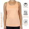 Galaxy By Harvic Women's Moisture Wicking Racerback Tank - 4 of 4