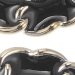 black floral shape