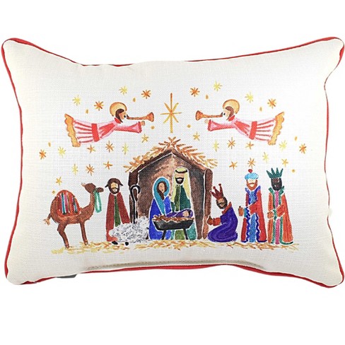 Nativity pillow 2024