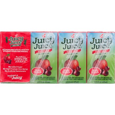 Juicy Juice Fun Size Fruit Punch 100% Juice - 8pk/4.23 fl oz Boxes