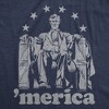 Womens Fitness Tank Abe Lincoln 'America Tanktop Funny 4th of July USA Patriotic Graphic Novelty Shirt - Crazy Dog Women's Tank Top - 2 of 4