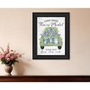 HomeRoots Flower Market Hyacinths Black Framed Print Wall Art - 2 of 4