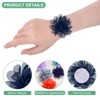Unique Bargains Mesh Fabric Full Chiffon Flowers for DIY 12 Pcs - 2 of 4