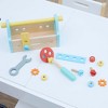Teamson Kids - Little Helper Wooden Tool Box Accessories Toys - Multi-color - 3 of 4