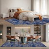 Garvee 9x12ft Area Rugs for Living Room/Bedroom Non-Slip , Large Low-Pile Floor Carpet, - Indoor Carpet for Living Room, Bedroom, Nursery, Dorm - 3 of 4
