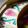2"H Sullivans Gygi Inspired Floral Tray Set of 2, Multicolored - 2 of 4