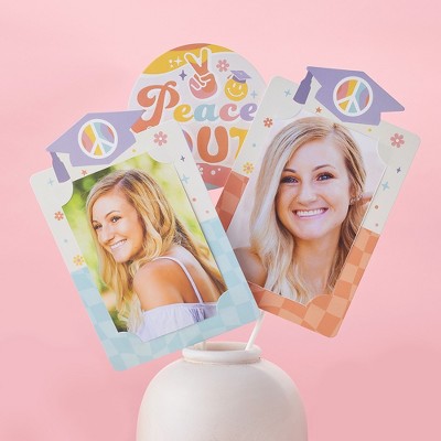 Hippie Groove Grad 4x6 Photo Display Centerpiece Kit - 15 Pieces