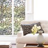 RoomMates Stained Glass Leaves Window Film: Self-Adhesive Vinyl, Abstract Pattern, Removable Wallpaper, 12.33 Sq Ft Coverage - 3 of 4
