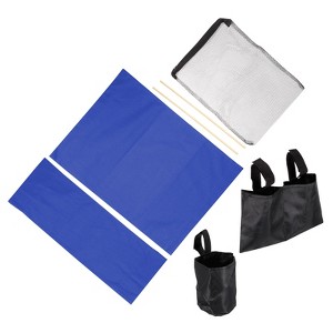 Unique Bargains Canvas Replacement Cloth Kit and Portable Storage Bags Director Chair Accessories Set - 1 of 4