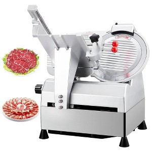 Commercial Automatic 10" Meat Slicer 550W Electric Deli Slicer With Removable Blade - 1 of 4