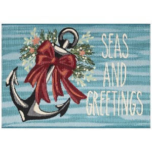 Liora Manne Esencia Holiday Indoor/Outdoor Mat.. - 1 of 4