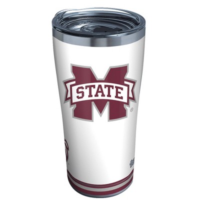 NCAA Mississippi State Bulldogs 20oz Arctic Stainless Steel Tumbler with Lid