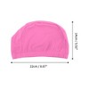 Unique Bargains Elasticity Swim Cap 5.51"x8.66" 1 Pc - 4 of 4