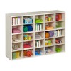 ECR4Kids Streamline 25 Cubby Tray Storage Cabinet, 5x5, Natural - 4 of 4