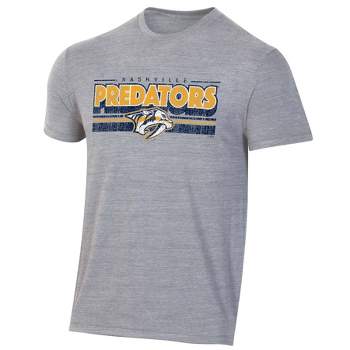 NHL Nashville Predators Men's Short Sleeve Tri-Blend T-Shirt