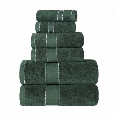Cotton Heavyweight Ultra-Plush Luxury Towel Set by Blue Nile Mills
