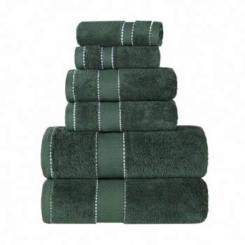 Cotton Heavyweight Ultra-Plush Luxury 6 Piece Towel Set by Blue Nile Mills