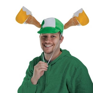 Beistle Plush St Patrick's Day Mugs Cap, (1/Pkg) Multicolored - 1 of 1