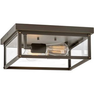 Hinkley Beckham 12" Wide Oil-Rubbed Bronze Outdoor Ceiling Light - 1 of 1