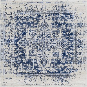Hauteloom Square Area Rug   Medium Gray - 1 of 4