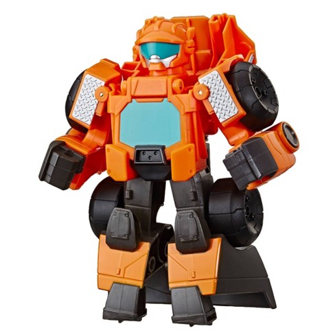 Playskool Heroes Transformers Rescue Bots Academy Wedge The Construction Bot Converting Toy Robot Target - bots are back roblox