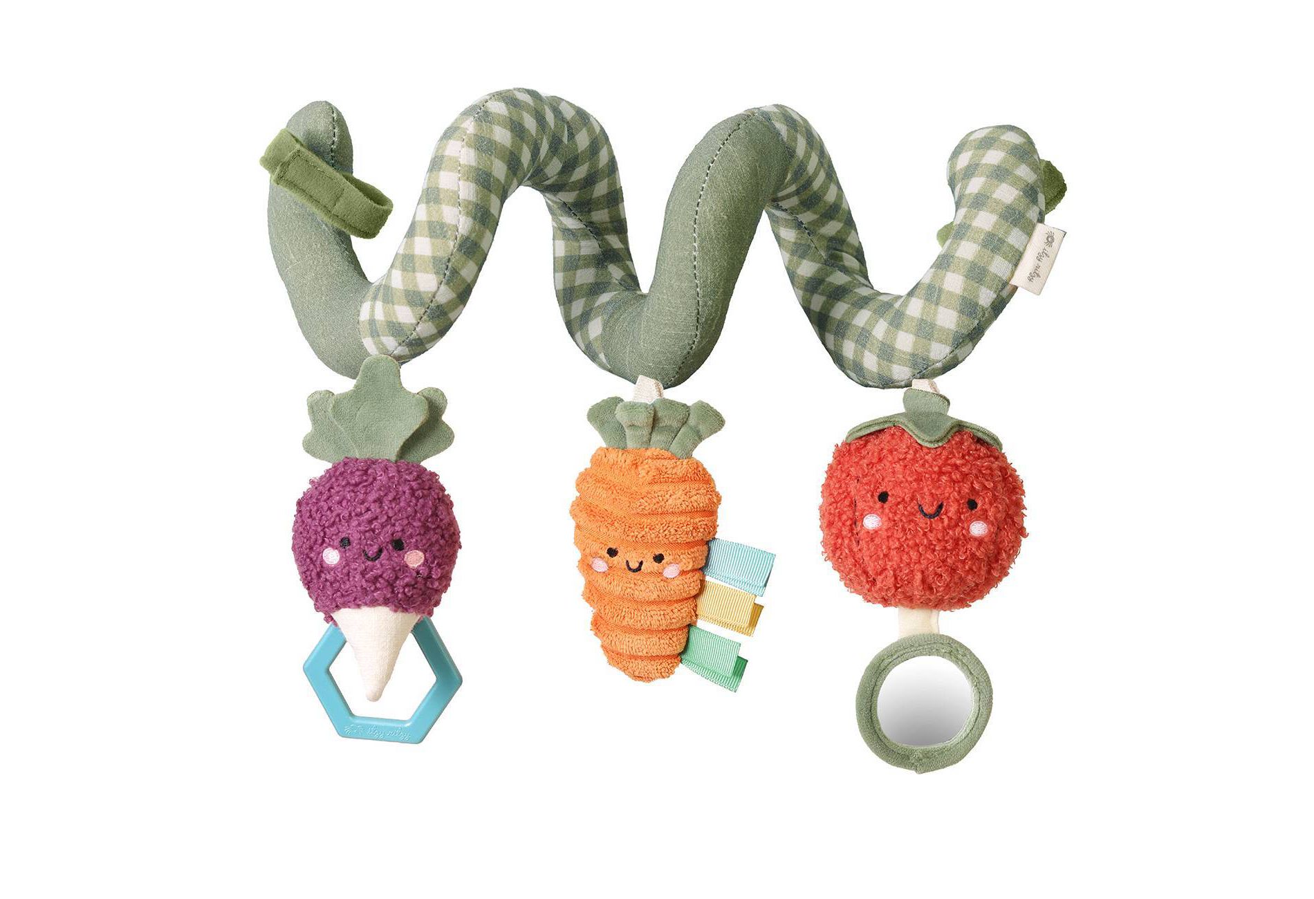 Itzy Ritzy Bitzy Spiral Activity Toy - Veggie
