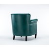 Holly Teal Green Club Chair - Comfort Pointe  - 4 of 4