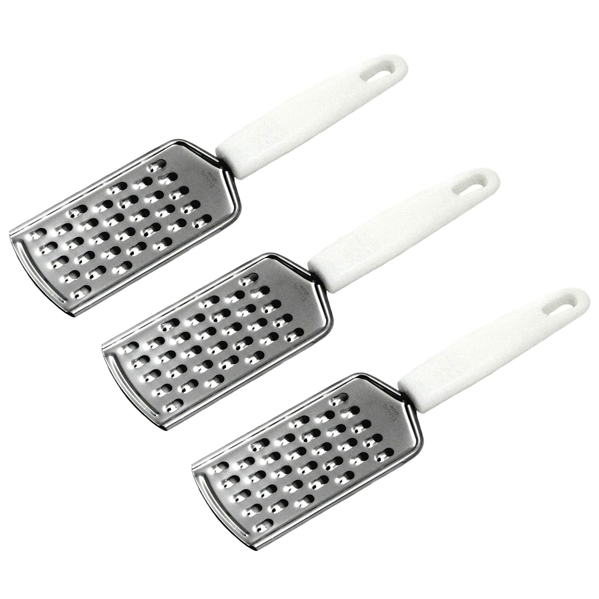 Chef Craft 9.5" Stainless Steel Grater - 3-pack