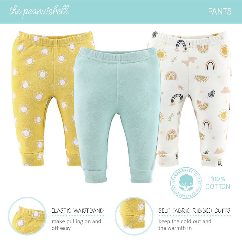 The Peanutshell Sunny Side Up 16-Piece Baby Clothes, Layette Gift Set, 0-3 Months, 6 of 7