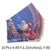 Unique Bargains Christmas Greeting Card Multicolor 4.5x3.1Inch 10 Pcs - 3 of 4