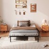 Bed Frame, Heavy Duty Metal Platform Bed, 1000LBS Capacity, Noise-Free, Anti-Sliding Slats - 2 of 4
